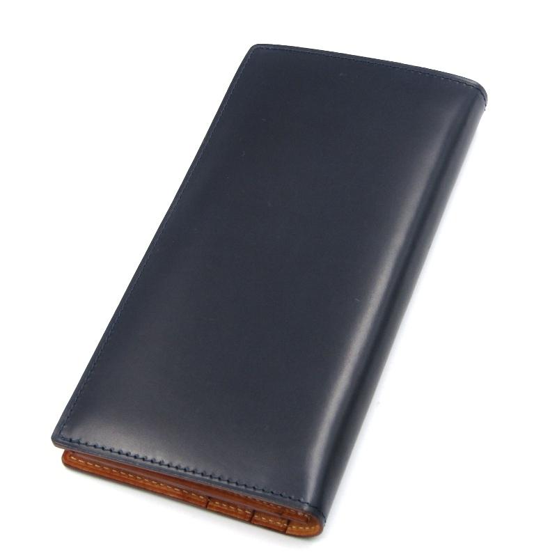 GANZO ガンゾ 長財布 シンブライドル ファスナー小銭入れ付き THIN  