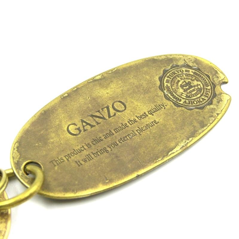 GANZO ガンゾ / リザード　キーホルダー GANZO ガンゾ リザード キーリング キーホルダー ブラック系