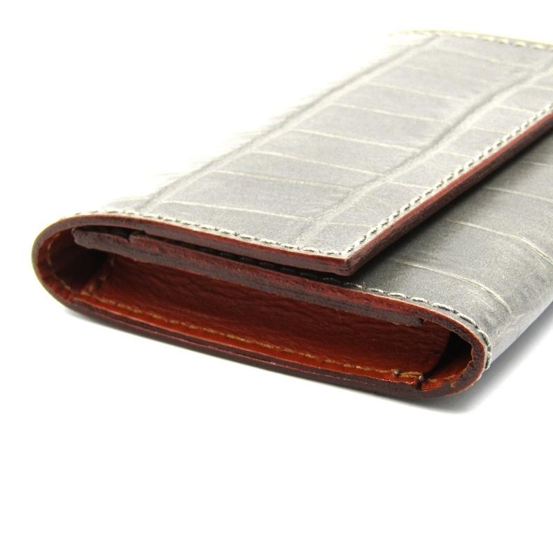 美品（未使用）フェリージ 450/A 名刺入れブラウン　保存袋付き 美品（未使用）フェリージ 450/A 名刺入れブラウン 保存袋付き