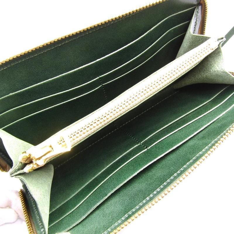 美品 革蛸謹製 カワタコ 長財布 ラウンドジップウォレットTYPE-U TAKO