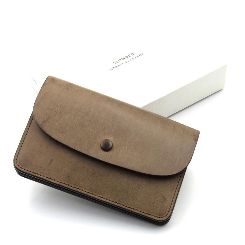 SLOW&CO ingrasat mini wallet 人気色TAUPE SLOW(スロウ)財布の口コミ評判レビュー！イングラサットのミニ