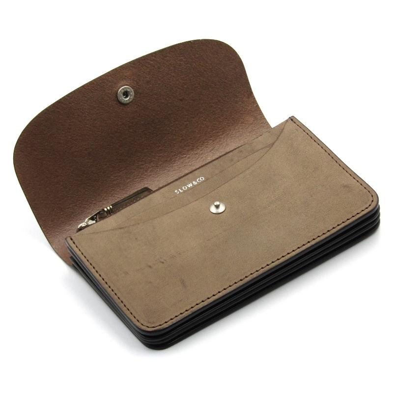 SLOW&CO ingrasat mini wallet 人気色TAUPE SLOW&CO ingrasat mini wallet 人気色TAUPE
