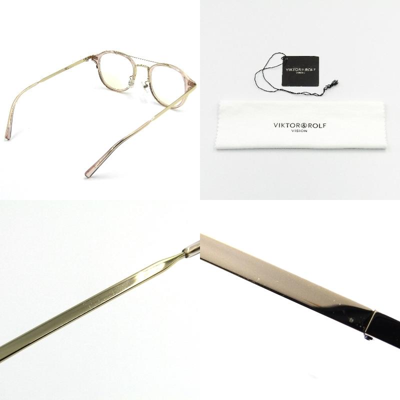未使用 VIKTOR＆ROLF ヴィクターアンドロルフ メガネフレーム 70