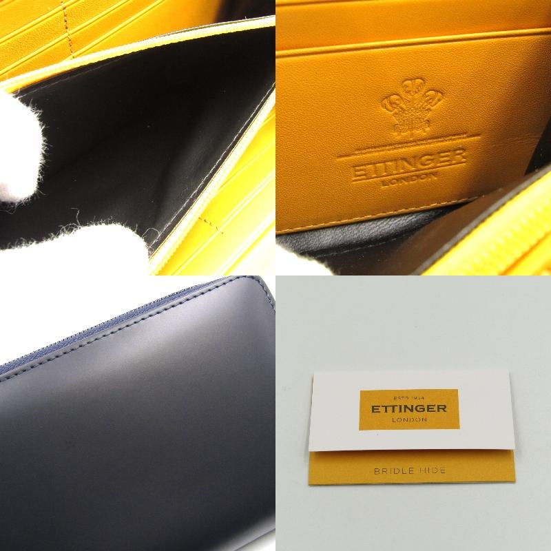 ETTINGER 未使用 エッティンガー 長財布 BH2051EJR ROUND ZIP PURSE 