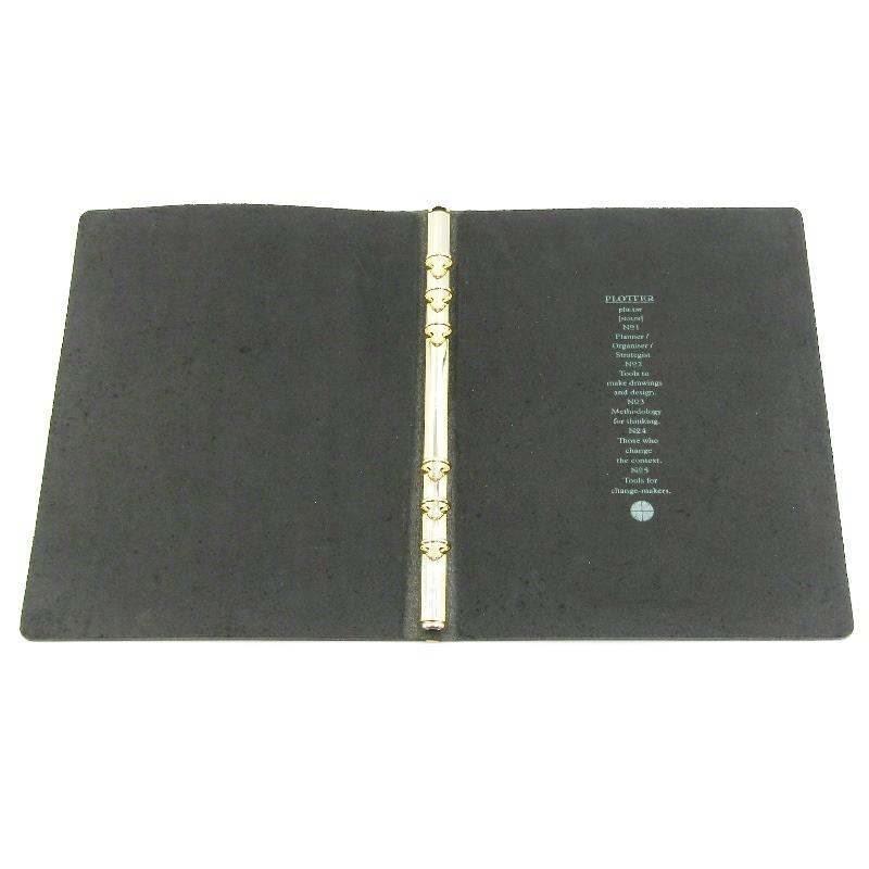 plotter プロッター プエブロ A5黒 システム手帳 美品 PLOTTER
