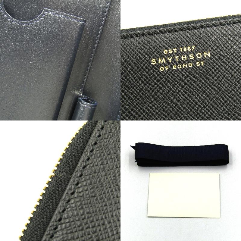 未使用 SMYTHSON スマイソン Wジップ トラベルウォレット パナマ 未使用 SMYTHSON スマイソン Wジップ トラベルウォレット パナマ