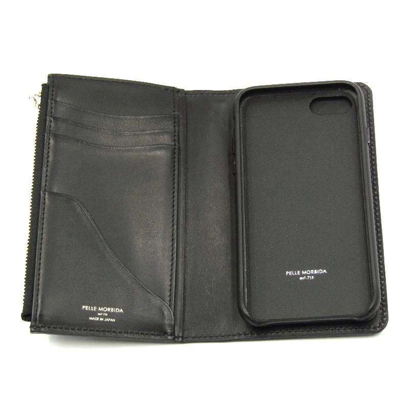 未使用 PELLE MORBIDA ペッレモルビダ iPhoneケース PMO-BA421 BARCA 