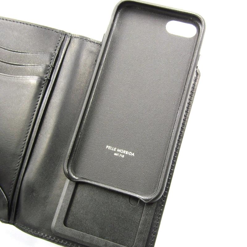 未使用 PELLE MORBIDA ペッレモルビダ iPhoneケース PMO-BA421 BARCA 