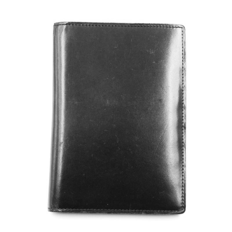 ガンゾ GANZO THIN BRIDLE カードケース ブラック