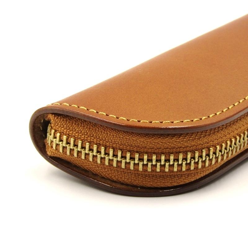 【新品未使用品】土屋鞄製造所 Natura ヌメ革ファスナーペンケース ナチューラ ヌメ革ファスナーペンケース – ステーショナリー