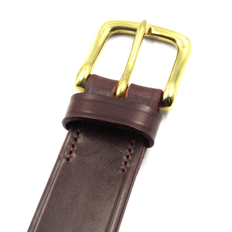 美品】ANGLO 英国製 高級イングリッシュブライドルレザー編込みドレス  