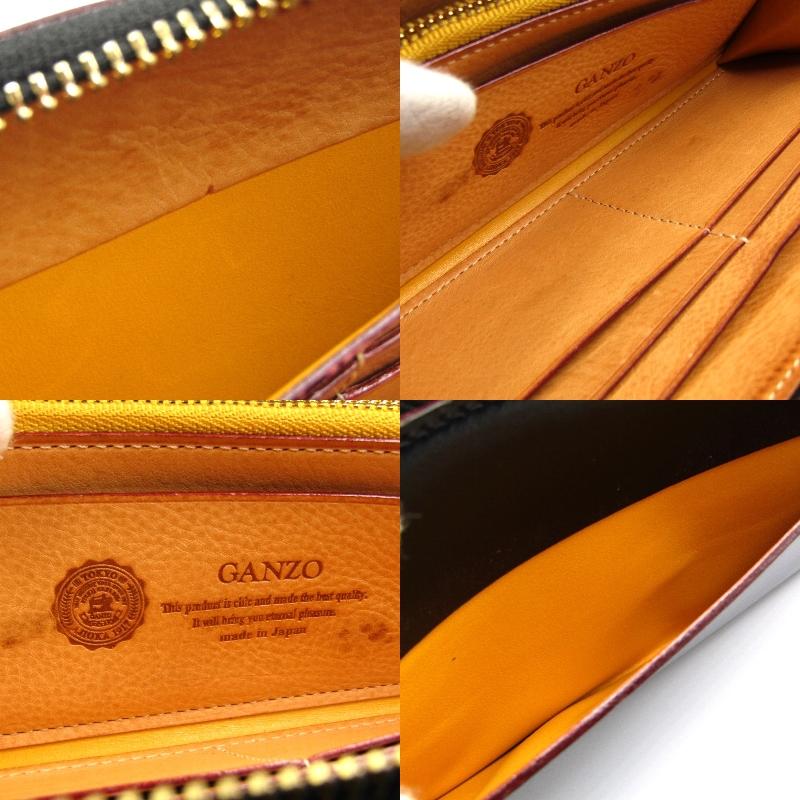 その他 sasq GANZO ガンゾ 長財布 57239 THIN BRIDLE ラウンドファスナー シン