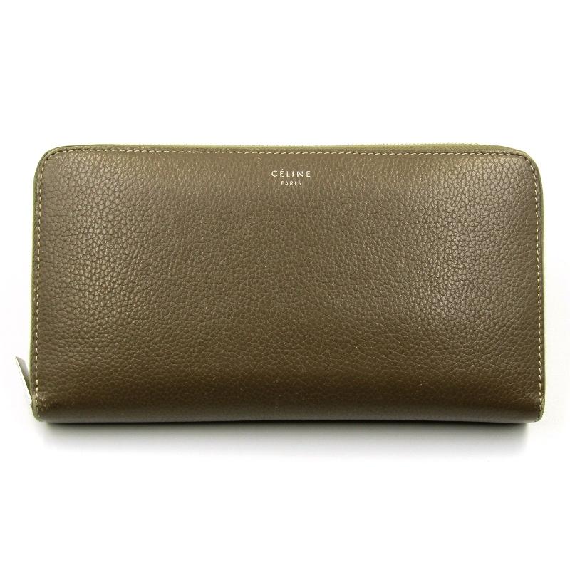 CELINE セリーヌ 長財布 105003AFE.09SO ラージジップドマルチ 