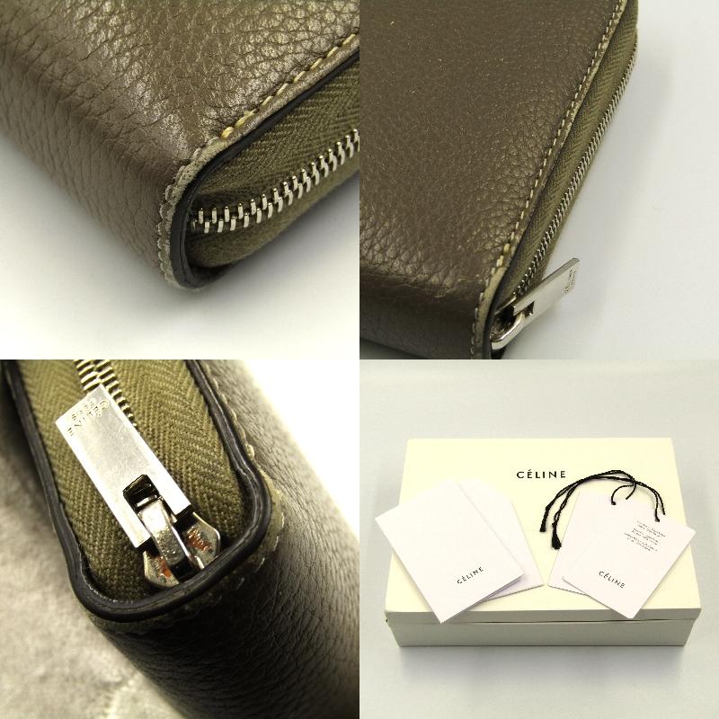 CELINE セリーヌ 長財布 105003AFE.09SO ラージジップドマルチ