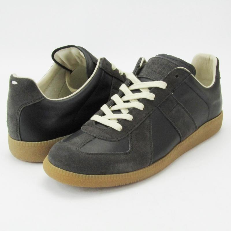 美品 MAISON MARGIELA メゾンマルジェラ 43 REPLICA LOW TOP S57WS0236 