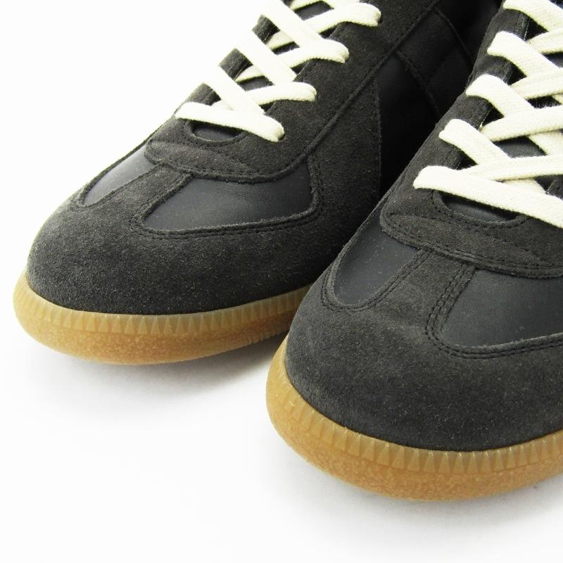 美品 MAISON MARGIELA メゾンマルジェラ 43 REPLICA LOW TOP S57WS0236 