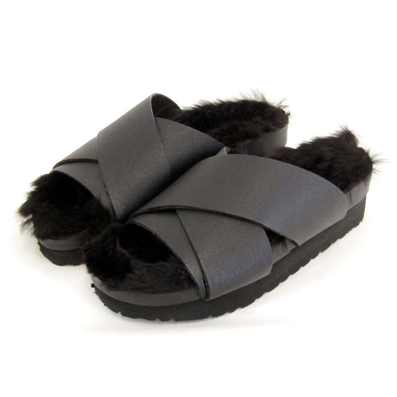 未使用 MAISON EUREKA メゾンエウレカ 35 RABBIT FUR CROSSOVER 