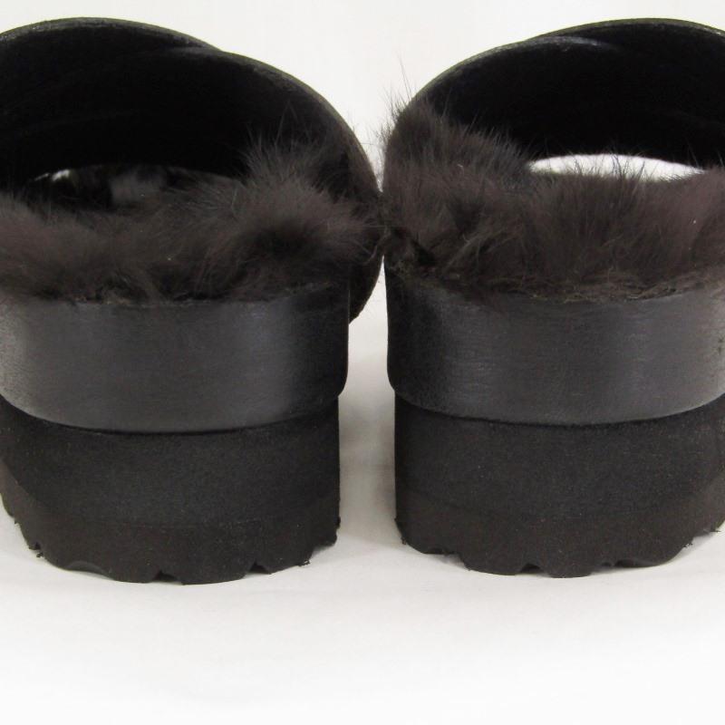 未使用 MAISON EUREKA メゾンエウレカ 35 RABBIT FUR CROSSOVER 
