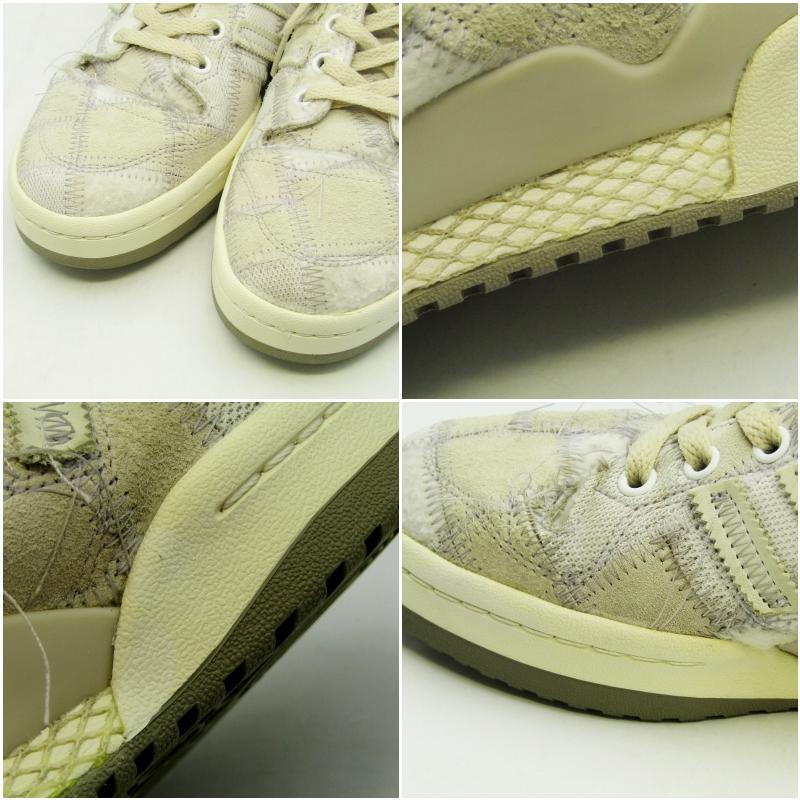 RECOUTURE × atmos × adidas リクチュール アディダス アトモス 29cm FORUM LOW GW3496 フォーラム  White Tint 24002500