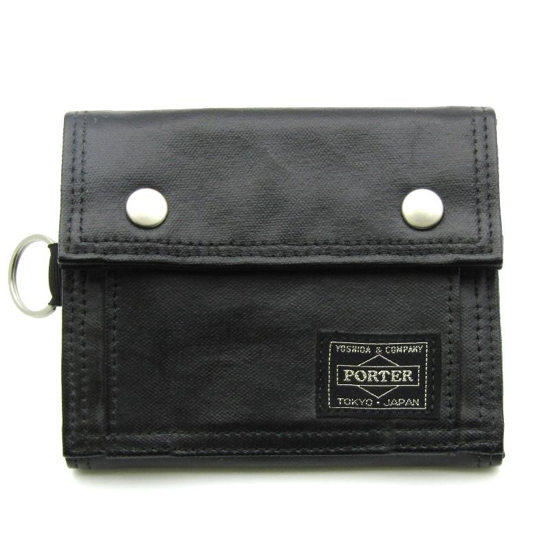 美品 PORTER ポーター 三つ折り財布 707-07175 FREE STYLE 吉田カバン 
