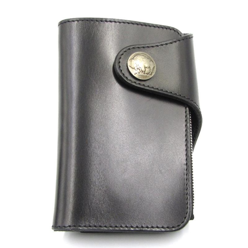 未使用 ALZUNI アルズニ 二つ折り財布 サドルレザー 未使用 ALZUNI アルズニ 二つ折り財布 サドルレザー