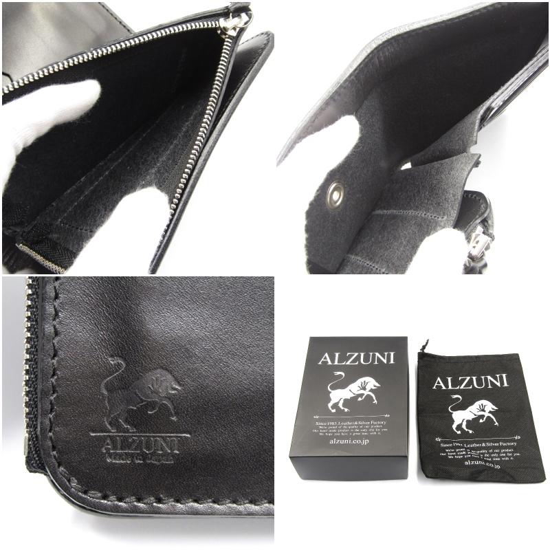 未使用 ALZUNI アルズニ 二つ折り財布 サドルレザー 未使用 ALZUNI アルズニ 二つ折り財布 サドルレザー