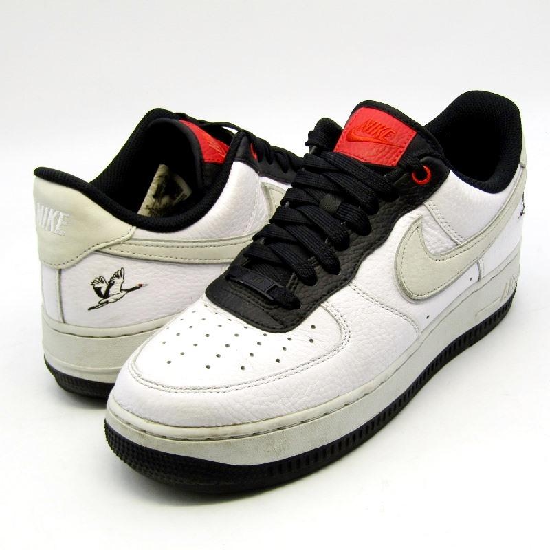 NIKE ナイキ 27cm AIR FORCE 1 07 LX CRANE DA8482-100 鶴 エア