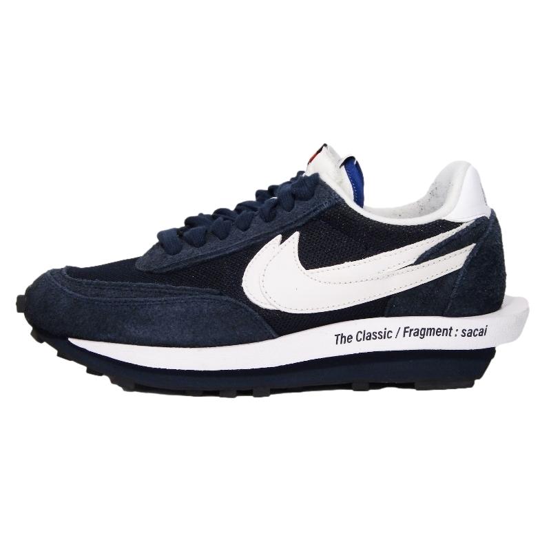 美品 NIKE × SACAI × FRAGMENT ナイキ 26cm LD WAFFLE/SF DH2684-400 
