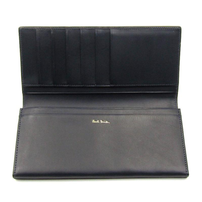 未使用 Paul Smith ポールスミス 長財布 P775 873399 コードバン 二 