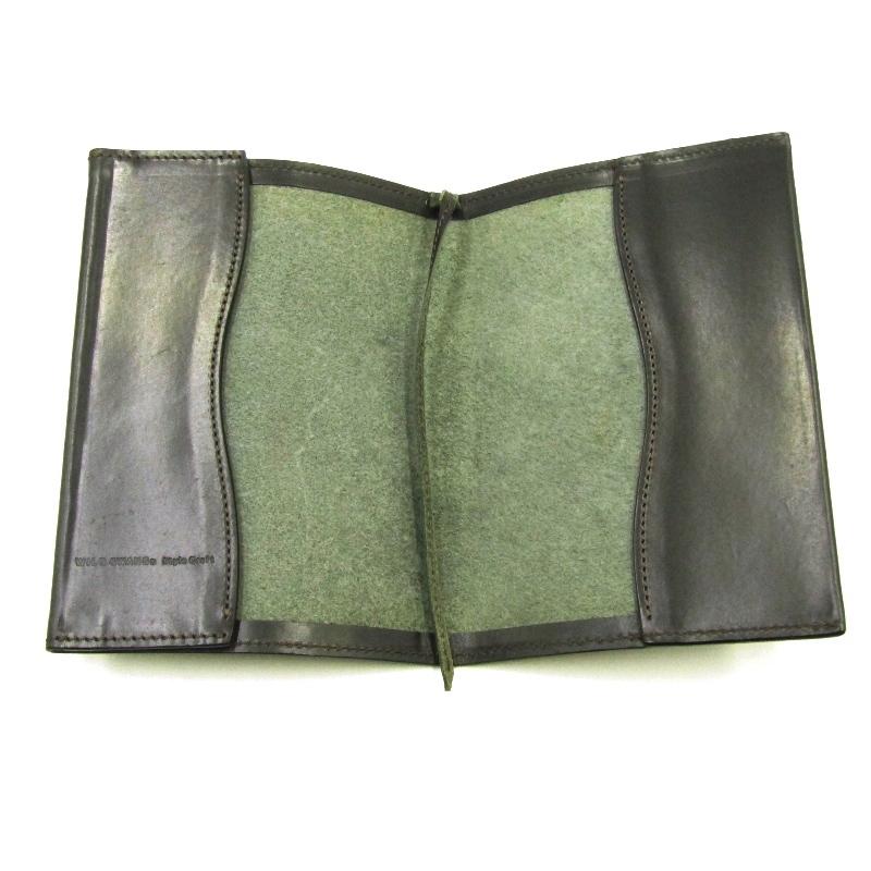 WILDSWANS ワイルドスワンズ ブックカバー サドルプルアップ SUITED-M 