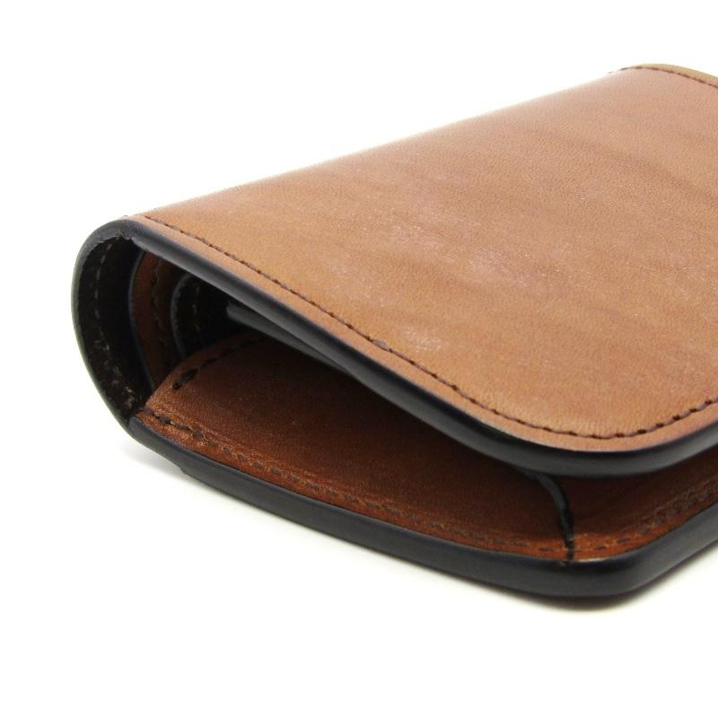 美品 WILDSWANS ワイルドスワンズ ミニ財布 フルグレインブライドル  