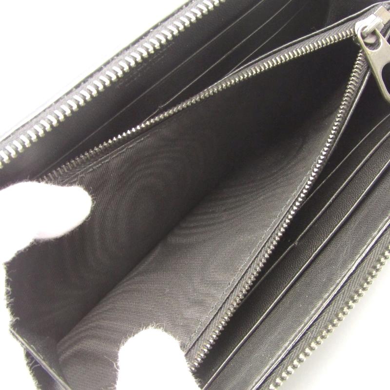 美品　BOTTEGA VENETA イントレチャート　長財布　レザー　イタリア製 BOTTEGA VENETA ボッテガヴェネタ 長財布 イントレチャート 革