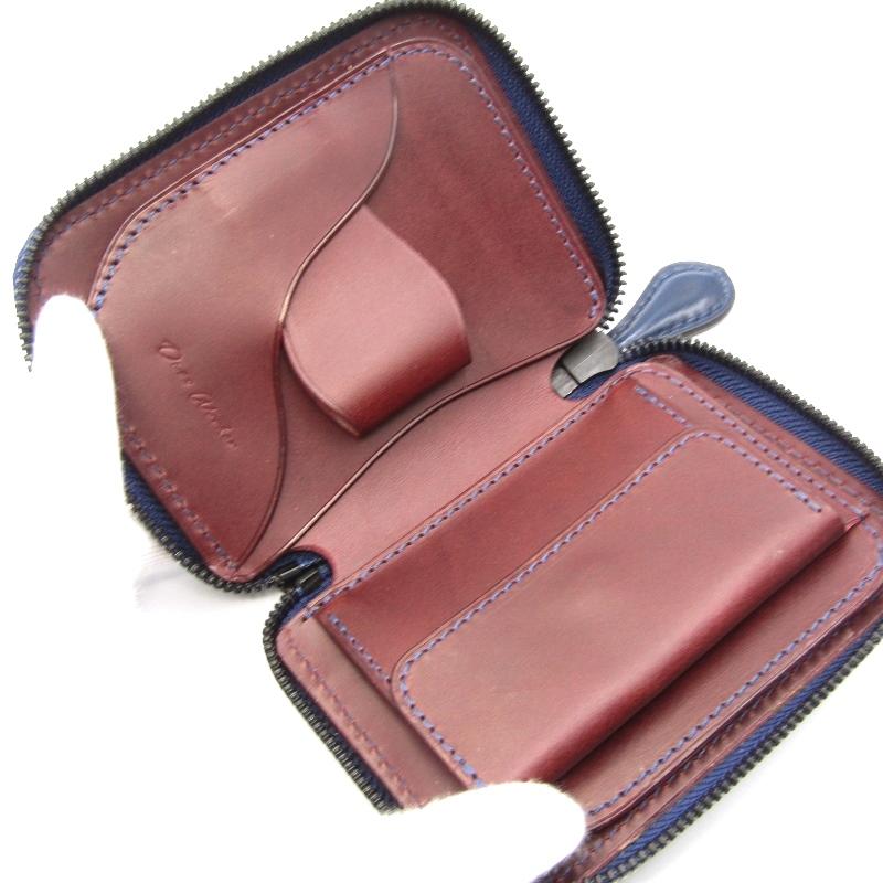 ONESWORKERワンズワーカー　ジップウォレット　コードバン コードバン ラウンドジップウォレット | ONES WORKER ワンズワーカー