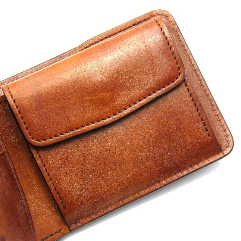 美品 WILDSWANS ワイルドスワンズ 二つ折り財布 フルグレイン 