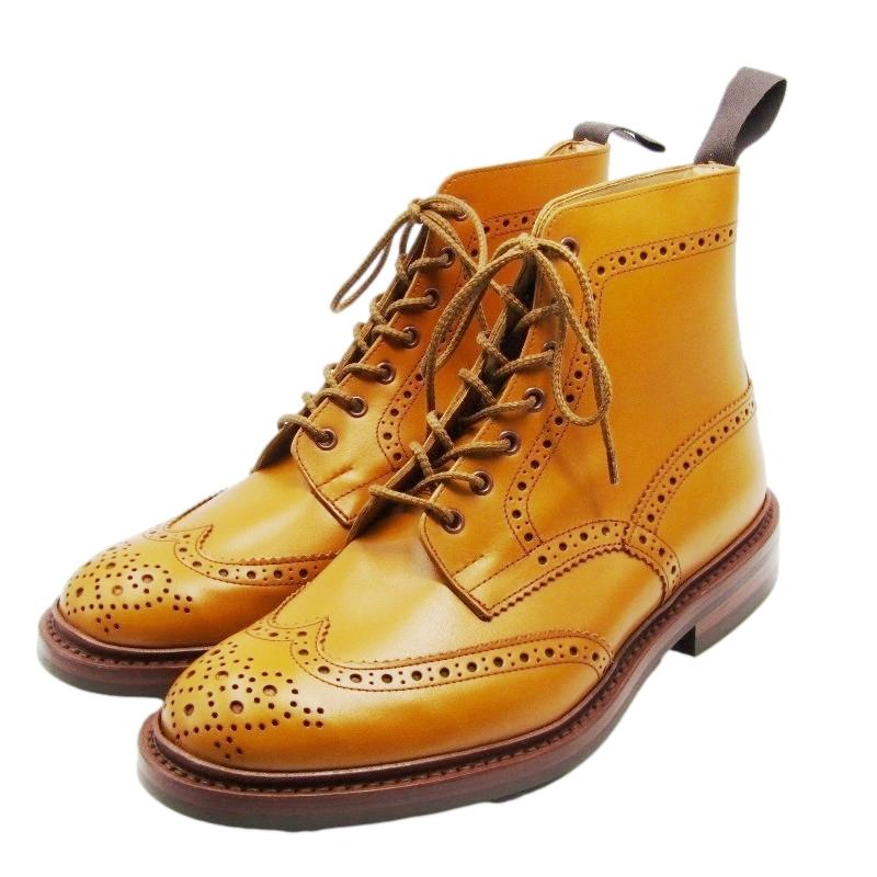 美品 トリッカーズ M5634 STOW エイコンアンティーク カントリーブーツ Tricker's トリッカーズ STOW ストウ COUNTRY BOOTS カントリー