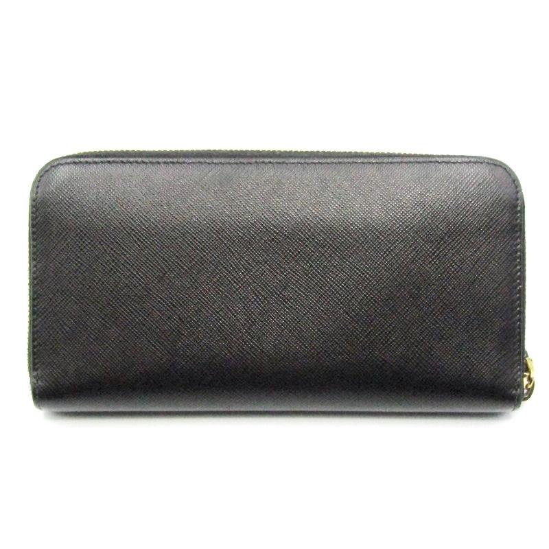 PRADA 美品 プラダ 長財布 1ML506 サフィアーノ SAFFIANO ラウンド 