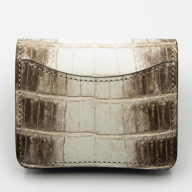 WILDSWANS TONGUE ヒマラヤクロコ レザー ウォレット 革小物 ヒマラヤ