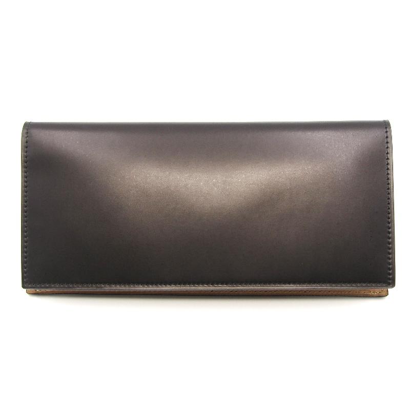 未使用 Flathority フラソリティ 長財布 FM701 水染 オイルコードバン  