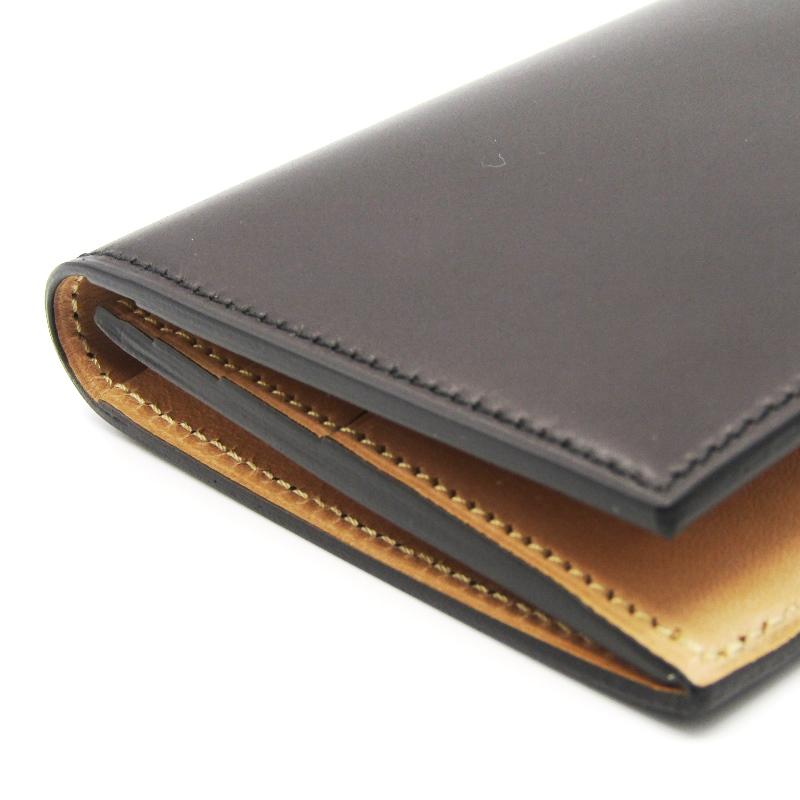 未使用 Flathority フラソリティ 長財布 FM701 水染 オイルコードバン  