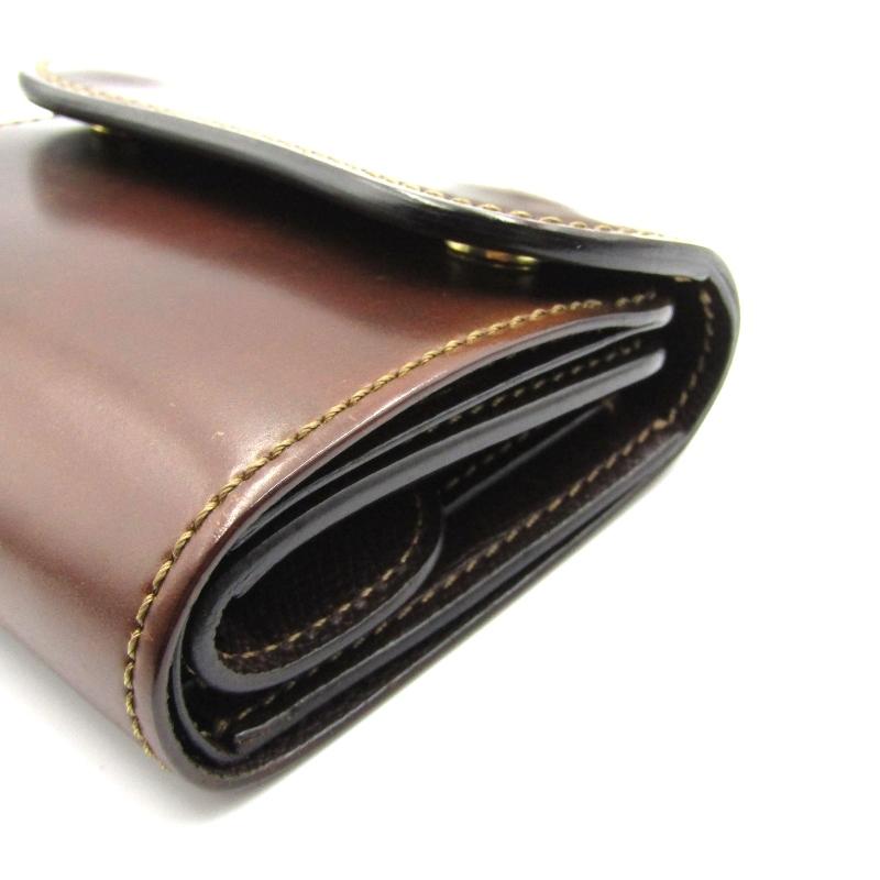 WILDSWANS ワイルドスワンズ 三つ折り財布 シェルコードバン ENO WILDSWANS ワイルドスワンズ 三つ折り財布 シェルコードバン ENO