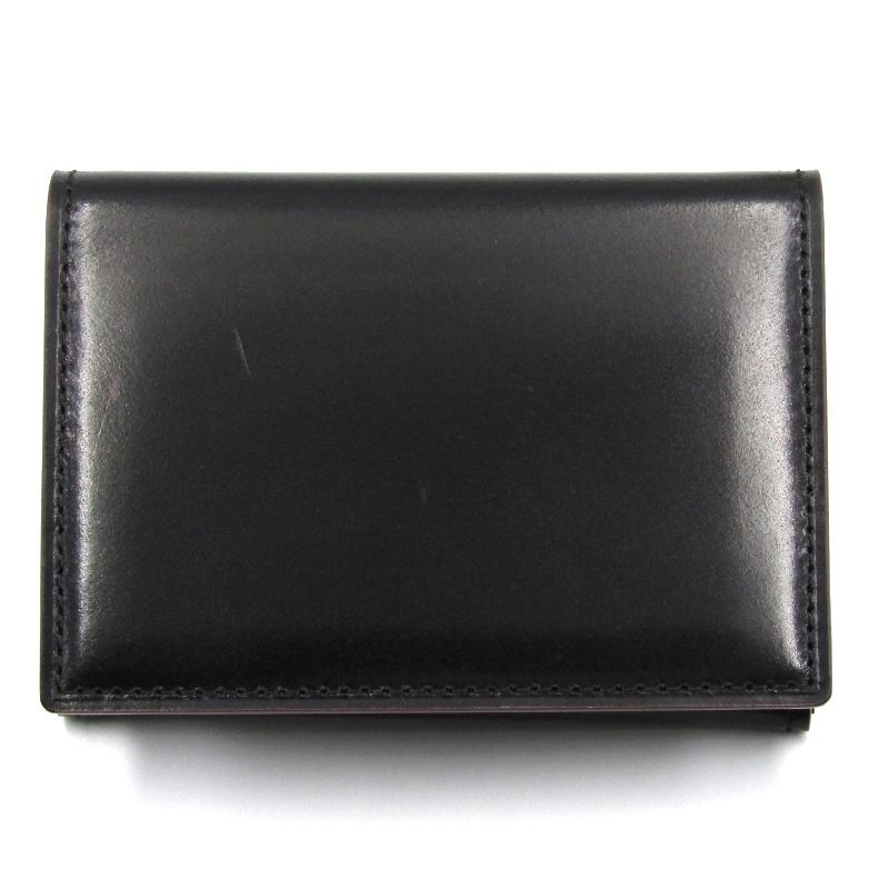 GANZO ガンゾ CORDOVAN R.C. コードバンRC　ササマチ名刺入れ CORDOVAN R.C.(コードバンアールシー) ササマチ名刺入れ｜コード