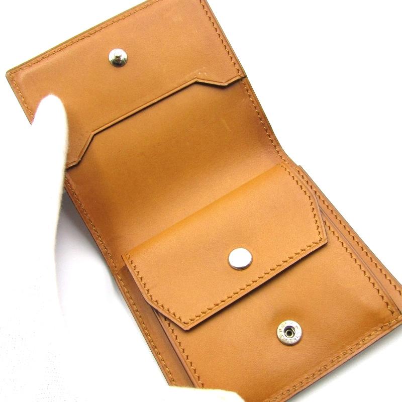 万双 マンソウ ミニ財布 クロコダイル m00000208 小銭入付 二つ折り  