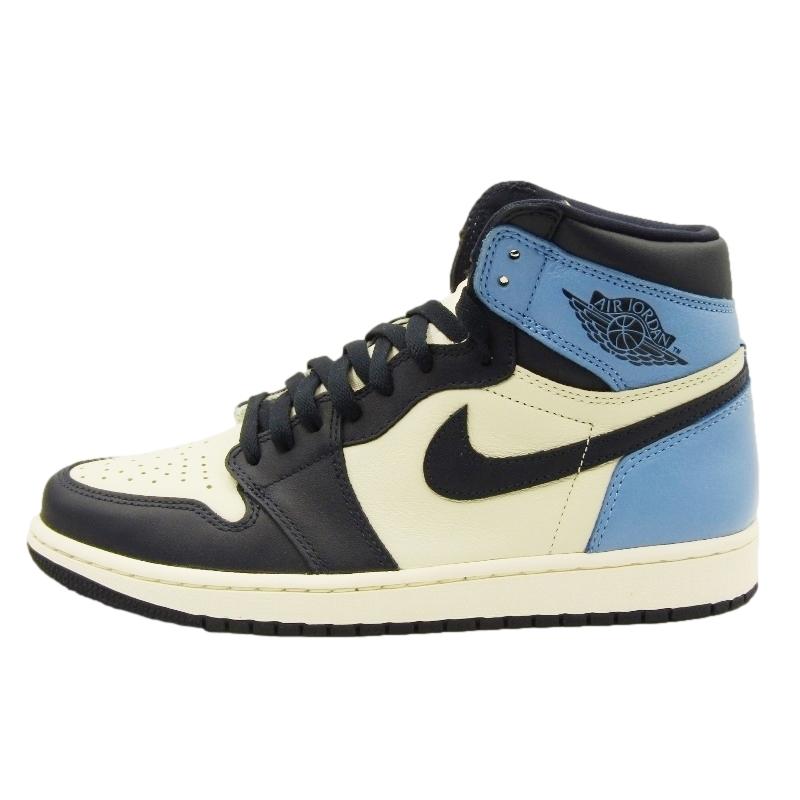 NIKE 美品 ナイキ 27cm AIR JORDAN 1 RETRO HIGH OG 555088-140 