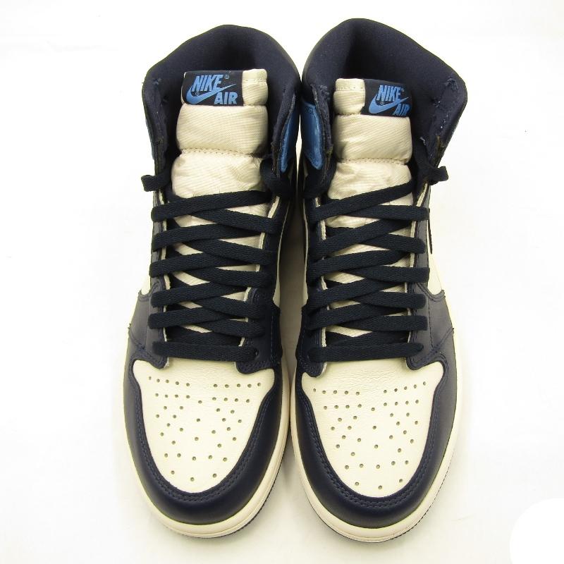 NIKE 美品 ナイキ 27cm AIR JORDAN 1 RETRO HIGH OG 555088-140 