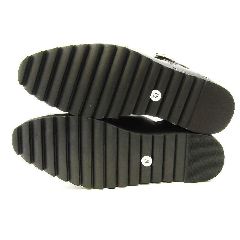 受注生産限定品　MB エムビー ハイエンドレザーグルカサンダル 黒M 履き心地からレザー素材、木型まで徹底的にこだわった究極の