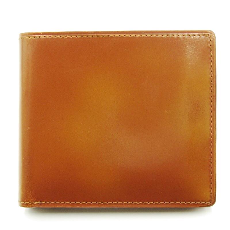 GANZO ガンゾ 二つ折り財布 57828 THIN BRIDLE 小銭入れ付 シン