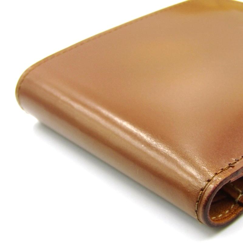 GANZO ガンゾ 二つ折り財布 57828 THIN BRIDLE 小銭入れ付 シン