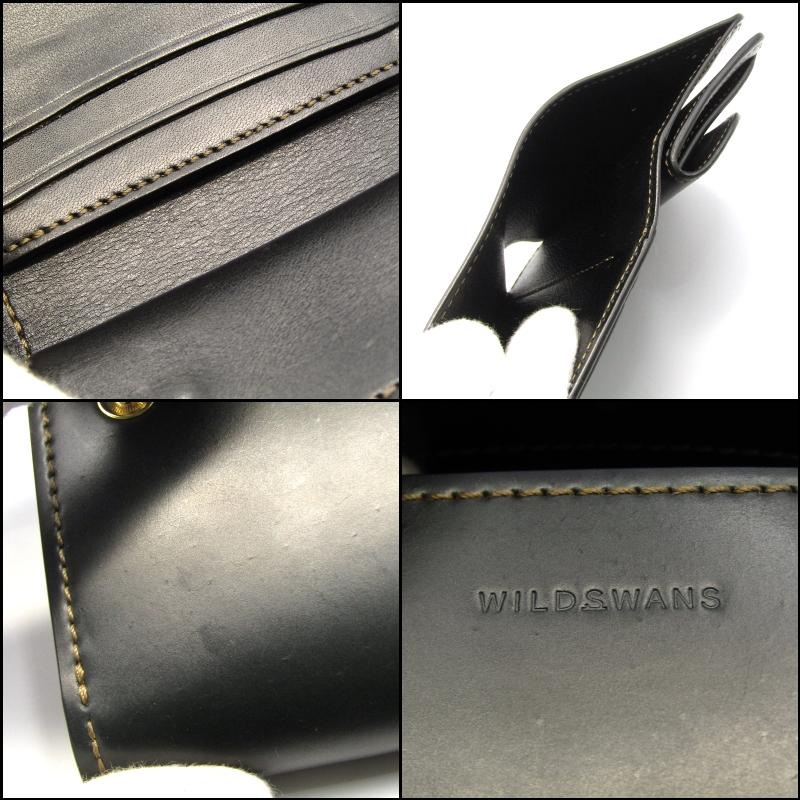 WILDSWANS 美品 ワイルドスワンズ 三つ折り財布 ENO シェル WILDSWANS 美品 ワイルドスワンズ 三つ折り財布 ENO シェル