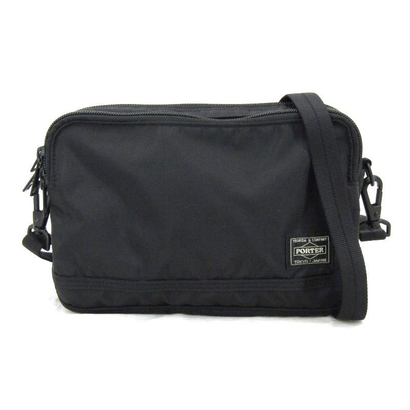 PORTER ショルダーバッグ 黒 ナイロン製 日本製（UNIT(ユニット