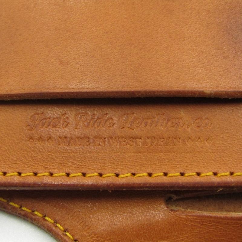 JACK RIDE LEATHER.CO ジャックライドレザー 二つ折り財布  